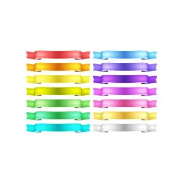 Vector ribbons set Stock Illustration