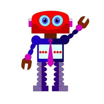 Vector robot Stock Illustration