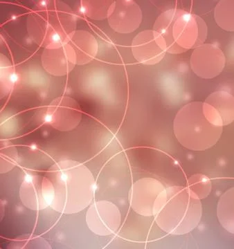 Vector romantic background Stock Illustration