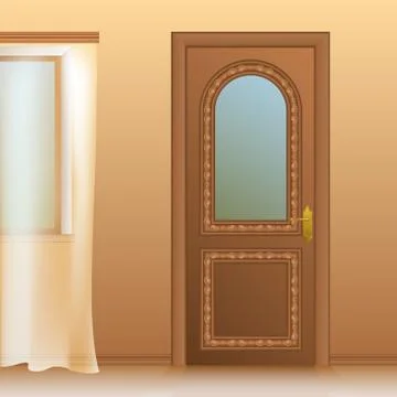 Vector room interior イラスト素材