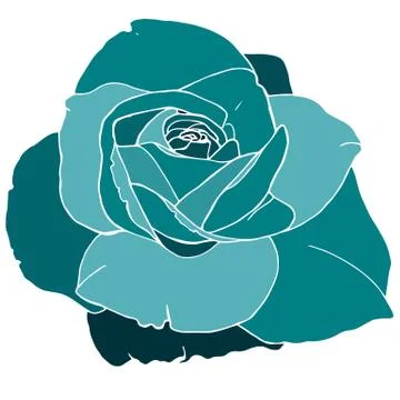 Vector rose Stock Illustration