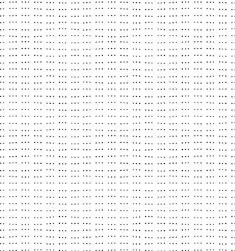 Vector round dotted dash line seamless pattern Stock Illustration