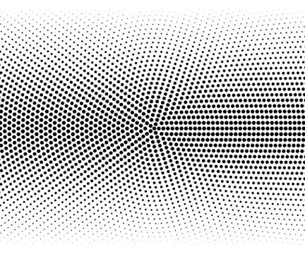 Vector round halftone effect. Gradient halftone abstract background. 스톡 일러스트
