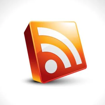 Vector rss feed icon Stock Illustration