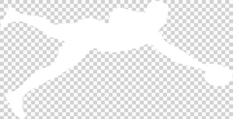 Vector of rugby player diving with ball Stock Illustration