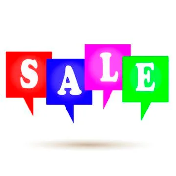 Vector sale Stock Illustration