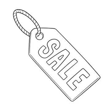 Vector of sale tag Stock Illustration