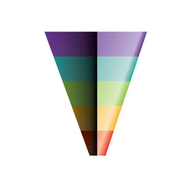 Vector sales funnel イラスト素材