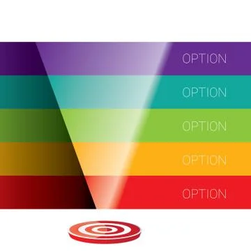 Vector sales funnel イラスト素材