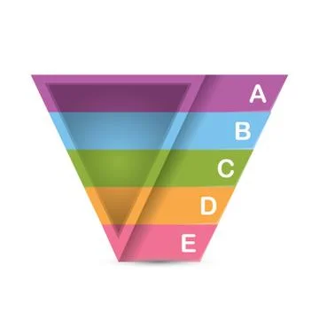 Vector sales funnel イラスト素材