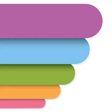 Vector sales funnel Stock Illustration