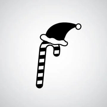 Vector santa claus symbol Stock Illustration