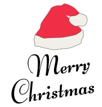 Vector Santa Hat Stock Illustration