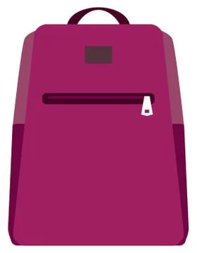 Vector School Backpack Stock Illustration