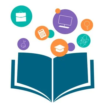 Vector Science day postcard for your ideas 스톡 일러스트