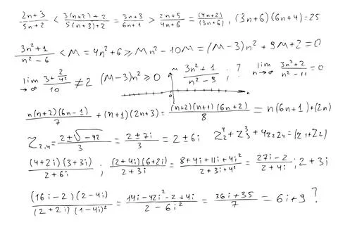 Vector scientific background . Mathematics and algebra. Hand-drawn. Isolated on Stockillustratie