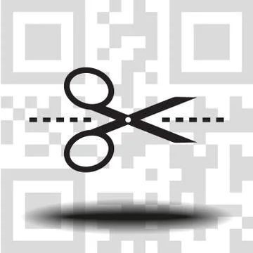 Vector scissors icon Stock Illustration