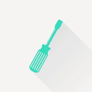 Vector screwdriver icon Stock Illustration