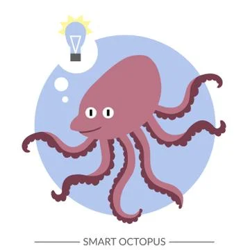 Vector sea animal Stock Illustration
