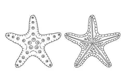 Vector sea beach object clipart Illustrazione stock