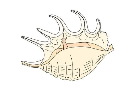 Vector sea beach object clipart 库存插图