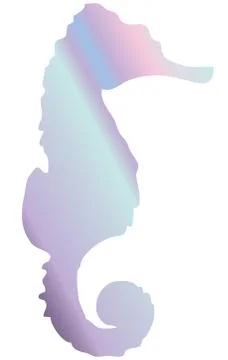 Vector Seahorse Stock Illustration