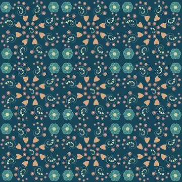 Vector seamless abstract background pattern design Stock Illustration