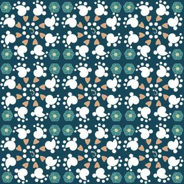 Vector seamless abstract background pattern design Stock Illustration