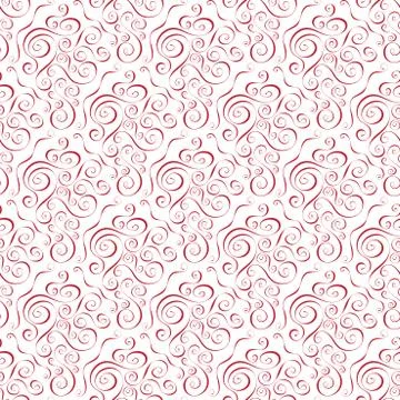 Vector seamless abstract background with red patterns 스톡 일러스트