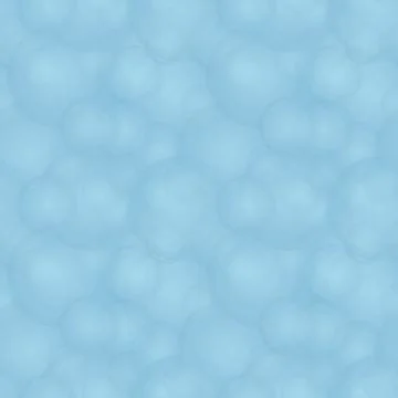 Vector seamless abstract blue foam pattern Illustrazione stock