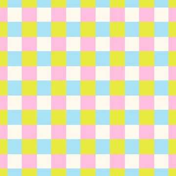 Vector seamless abstract checkered pattern. Geometric seamless plaid patter.. Stock Illustration