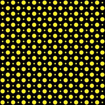 Vector seamless abstract color background with circles of different diameters イラスト素材