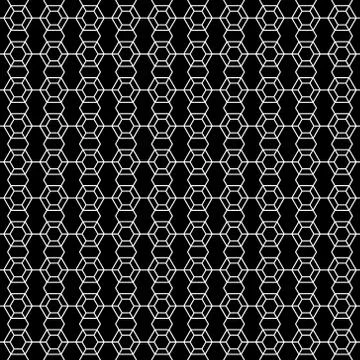 Vector seamless abstract color background with lines and hexagons for packagi イラスト素材