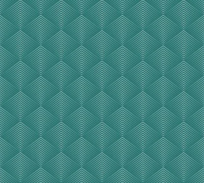 Vector seamless abstract geometric background. Optical art. Engraving style.  Stock Illustration