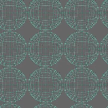 Vector seamless abstract geometric pattern. Repeating Mesh polygonal backgrou 库存插图