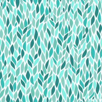 Vector seamless abstract hand-drawn pattern Stock Illustration
