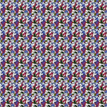 Vector. Seamless Abstract interesting background. Tender fabric pattern. Doodles Stock Illustration