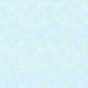 Vector seamless abstract monochrome pattern with concentric curved circles 库存插图