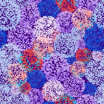 Vector seamless abstract pattern Stock Illustration