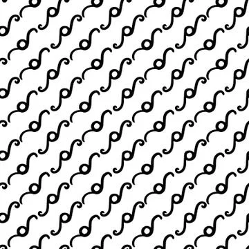 Vector seamless abstract pattern Stock Illustration