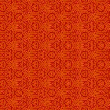 Vector seamless abstract pattern red Illustrazione stock