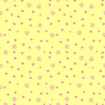 Vector seamless abstract pattern, spotted background of elements: random poin Illustrazione stock