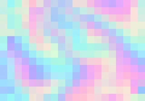 Vector seamless abstract rainbow background in pixel style. Colorful pattern Stock Illustration