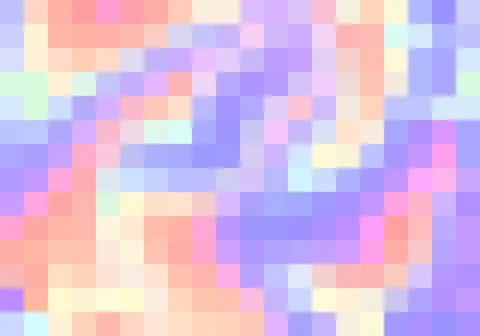 Vector seamless abstract rainbow background in pixel style. Colorful patter.. Иллюстрация