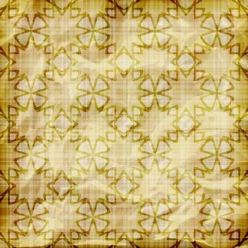 Vector seamless abstract wallpaper on striped background, Stock-Illustration