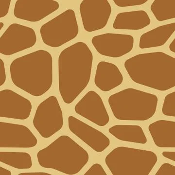 Vector of seamless animal print pattern Illustrazione stock