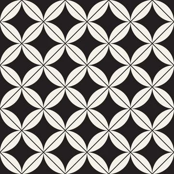 Vector seamless Asian pattern. Repeating geometric abstract elements. Stylish Stock Illustration