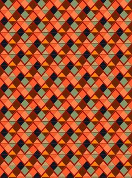 Vector seamless background of geometric elements in the form of triangles i.. Illustrazione stock