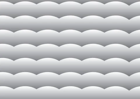 Vector seamless background. Gray gradient wave Illustrazione stock