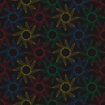 Vector seamless background. Ilustração Stock